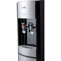 Кулер для воды AEL LD-AEL-28 black/silver напольный электронное охлажд