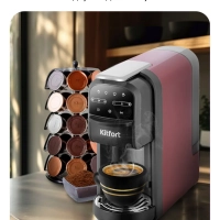 Кофеварка капсульная рожковая 3 в 1 КТ-7657 - 1400 Вт