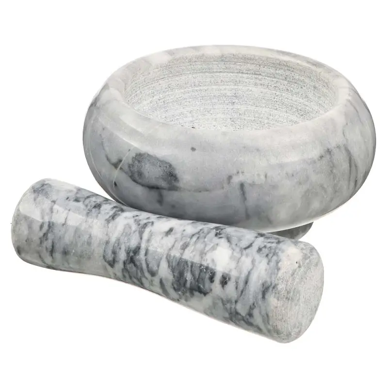 VETTA Ступка с пестиком, 9x4,5см, мрамор, 3 цвета