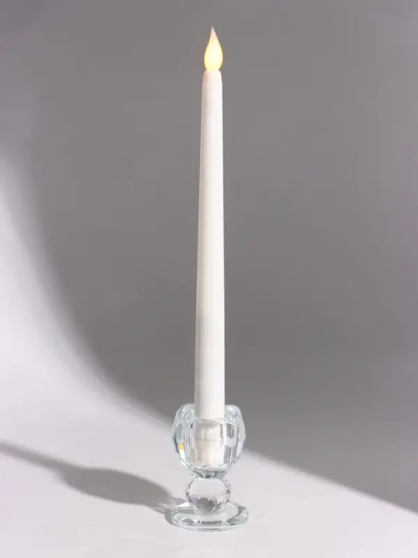 Подсвечник хрустальный &laquo;Кристалл&raquo;, 5&times;5&times;7.5 см, d=2 см