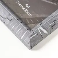 Фоторамка пластик формат А4 см "Моррис" тёмно-серый 29,8х25х2 см