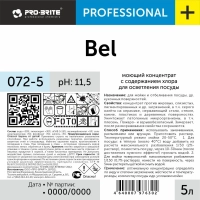 Профхим д/посуды хлорн отбел. посуды и кух.поверхн Pro-Brite/BEL,5л