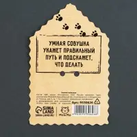 Значок деревянный &laquo;Талисман на успех&raquo;, 4&times;3.5 см