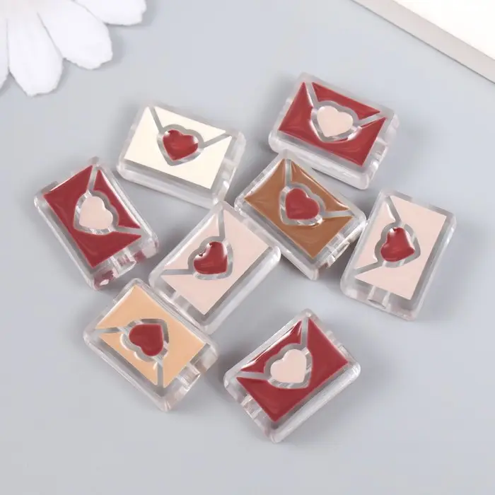 Бусина для рукоделия и плетения «Арт Узор. Кофейный аромат. Любовное письмо», пластик, глянец, 1.5×2.2×0.9 см, МИКС Бусина для рукоделия и плетения «Арт Узор. Кофейный аромат. Любовное письмо», пластик, глянец, 1.5×2.2×0.9 см, МИКС