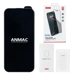Защитное стекло для iPhone 17 Air Full Cover ANMAC черное Арт. 1137570