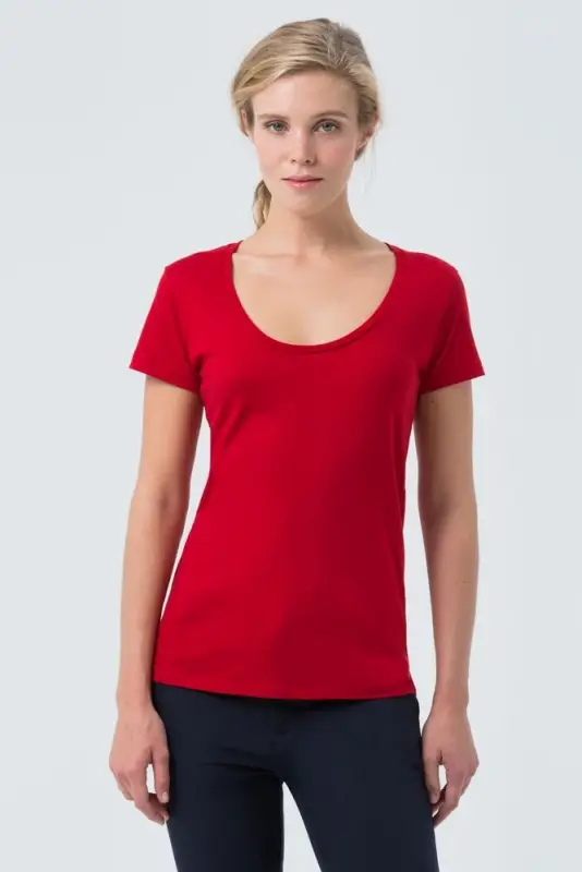 Футболка женская Metropolitan красная, размер S