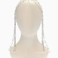 Украшение для волос "Хрусталь", цвет белый в серебре Украшение для волос "Хрусталь", цвет белый в серебре