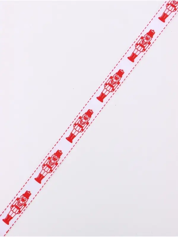 Лента репсовая &laquo;Щелкунчик&raquo;, 2 см &times; 5 м, белая