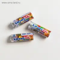 Конфеты &laquo;Холодок&raquo; таблетированные со вкусом &laquo;Ассорти&raquo; в стике, 15 г