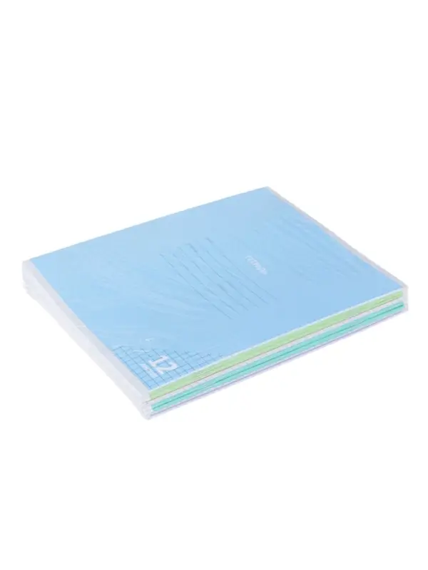 Компл тетр из 10шт 12л кл КПК "Пастель", обл мел карт, блок ОФСЕТ, 5 видов 10991545