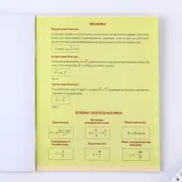 Тетрадь в клетку, предметная, 48 л., на скрепке, А5 &laquo;ШРИФТЫ. Физика&raquo;
