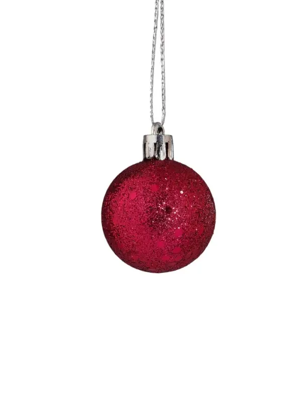 Ёлочные игрушки &laquo;Гламурный МИКС&raquo;, шары новогодние, d=4 см, набор 35 шт., золотисто-розовый