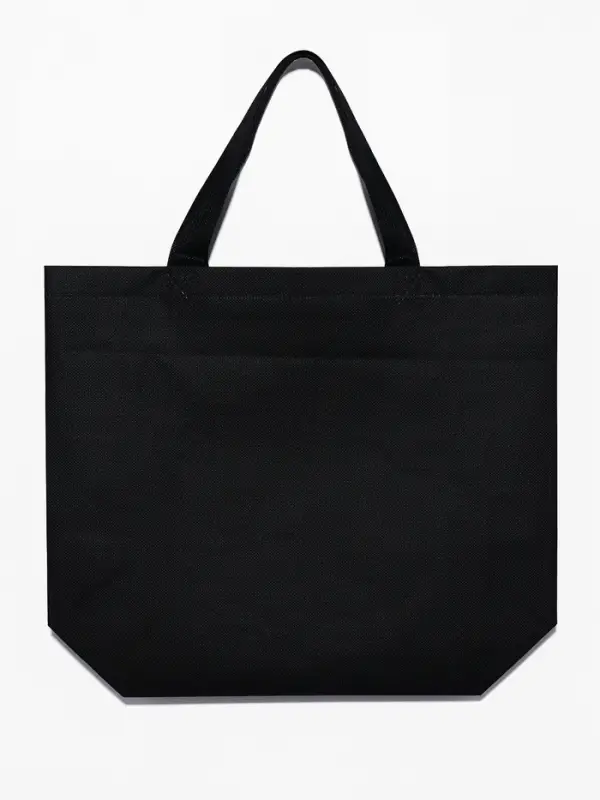 Пакет с петлевой ручкой, сумка - шопер «Эко», 35×31×8 см, чёрный Пакет с петлевой ручкой, сумка - шопер «Эко», 35×31×8 см, чёрный