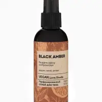 Мист парфюмированный спрей для тела VEGAN.Love.Studio Black Amber, 150 мл (по мотивам Black Pepper & Amber, Neroli (Zielinski & Rozen)