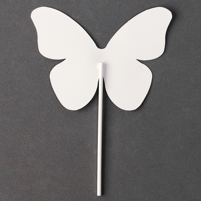 Набор топперов «Девушка с бабочками», набор 7 шт., цвет розовый Набор топперов «Девушка с бабочками», набор 7 шт., цвет розовый