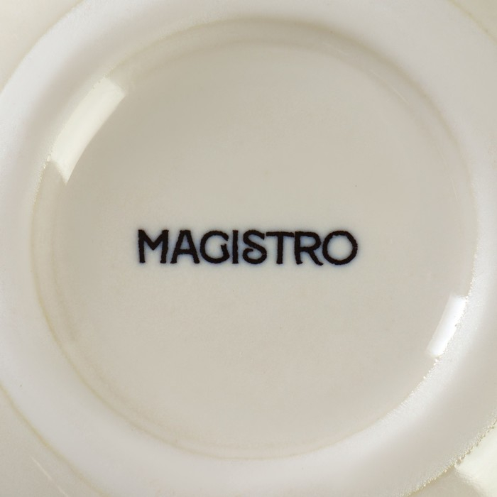 Салатник фарфоровый Magistro Ocean, 300 мл, цвет голубой Салатник фарфоровый Magistro Ocean, 300 мл, цвет голубой