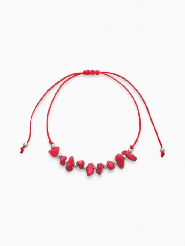 Браслеты-обереги &laquo;Камень. Нить желаний&raquo;, набор 12 шт. разноцветные