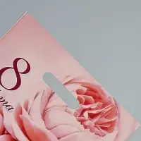 Пакет подарочный &laquo;В твой праздник 8 Марта&raquo;, полиэтиленовый с вырубной ручкой, 30&times;40 см, 50 мкм