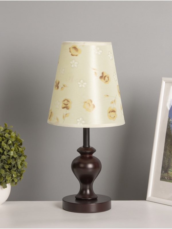 Лампа настольная BayerLux ЭКО Лампа настольная BayerLux ЭКО "Сол" 1х40Вт Е27 венге 20х20х45см