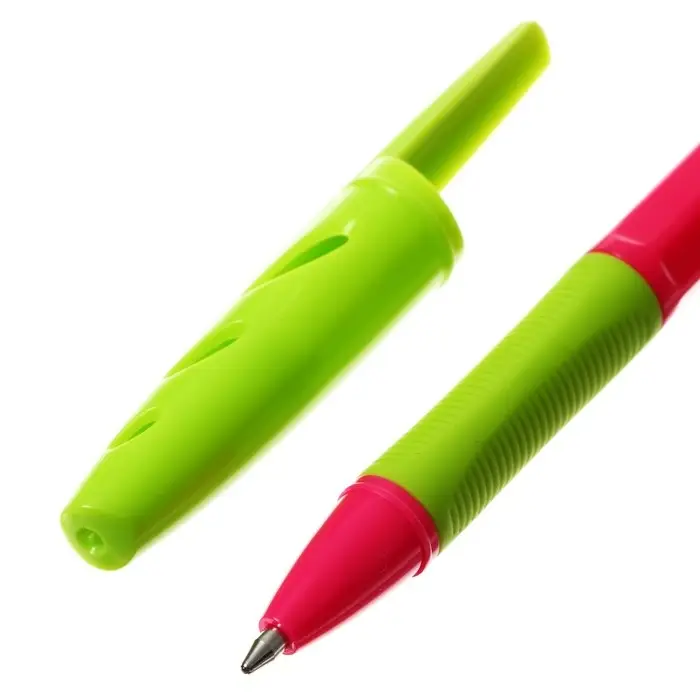 Ручка шариковая Berlingo Tribase grip fuze, стержень синий 0.7 мм, грип, корпус МИКС Ручка шариковая Berlingo Tribase grip fuze, стержень синий 0.7 мм, грип, корпус МИКС