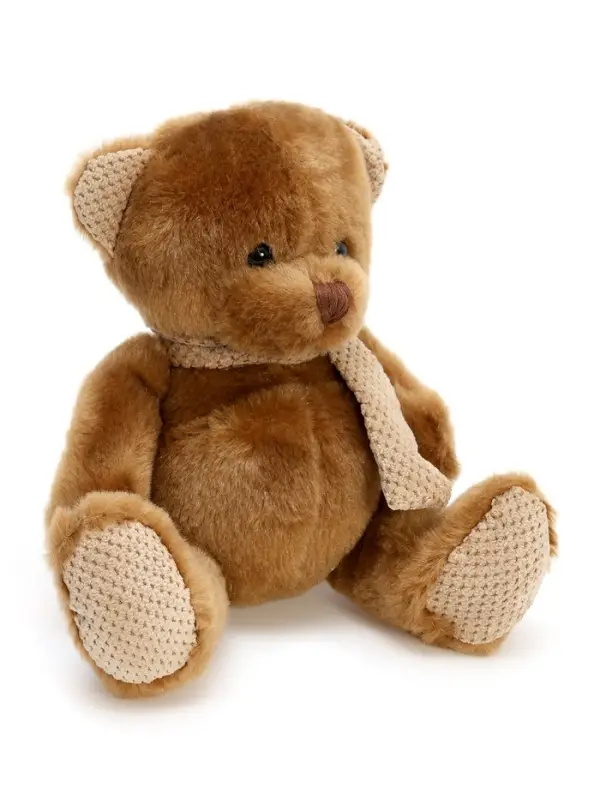 Мягкая игрушка &laquo;Медведь&raquo;, в вязаном шарфике, цвет МИКС