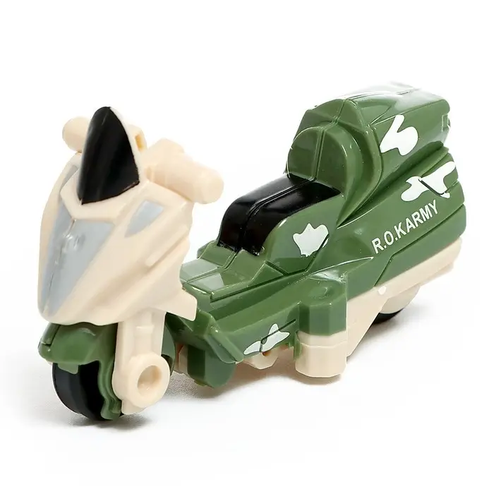 Робот &laquo;Военный вертолёт&raquo;, трансформируется, собирается из 3-х машинок