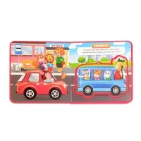 Книжка с мягкими пазлами EVA &laquo;Транспорт&raquo;, 12 стр.