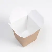 Коробочка для лапши «ВОК» сборная, крафтовая, 10 х 10 х 10,5 см