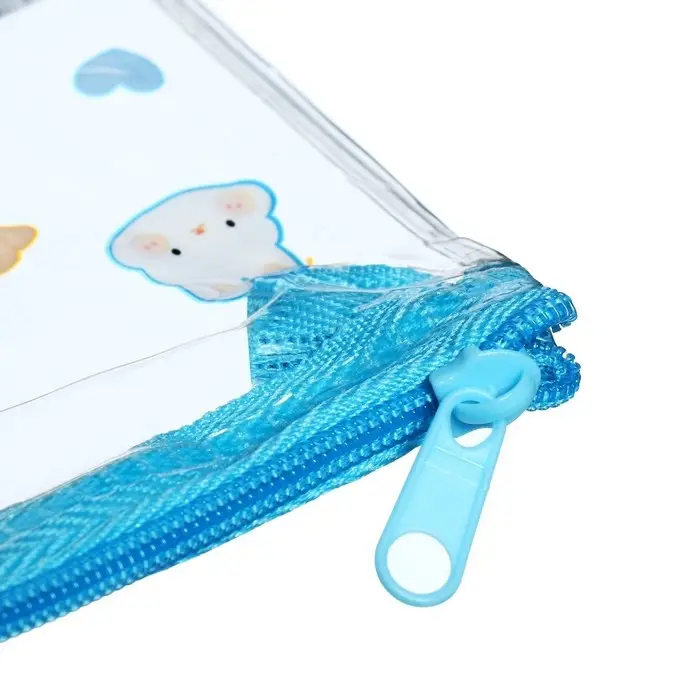 Пенал на молнии Пенал на молнии "Зверушки", МИКС