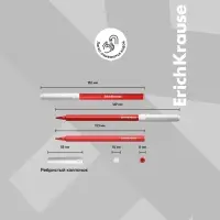 Фломастеры 24 ErichKrause, вентилируемый колпачок, в футляре с европодвесом