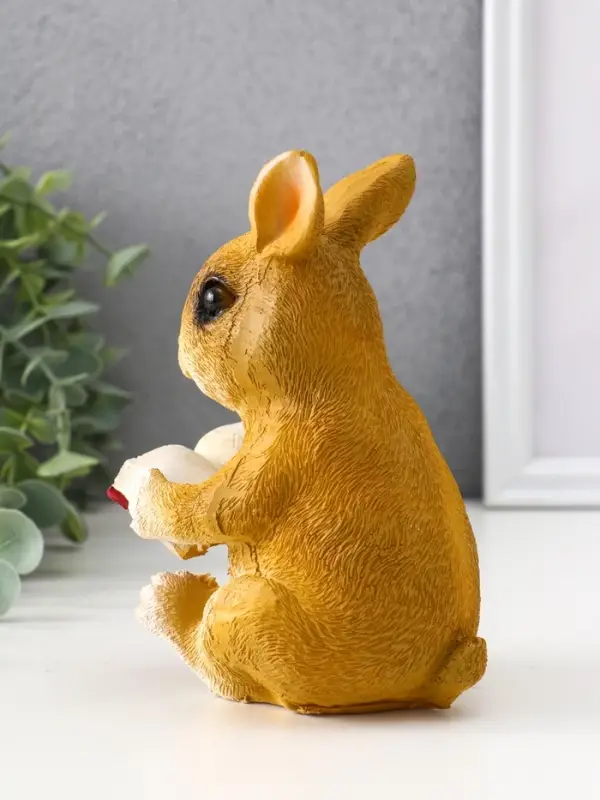 Фигурка полистоун TAKE IT EASY &laquo;Зайка читает книжку&raquo;, 10&times;8&times;15 см