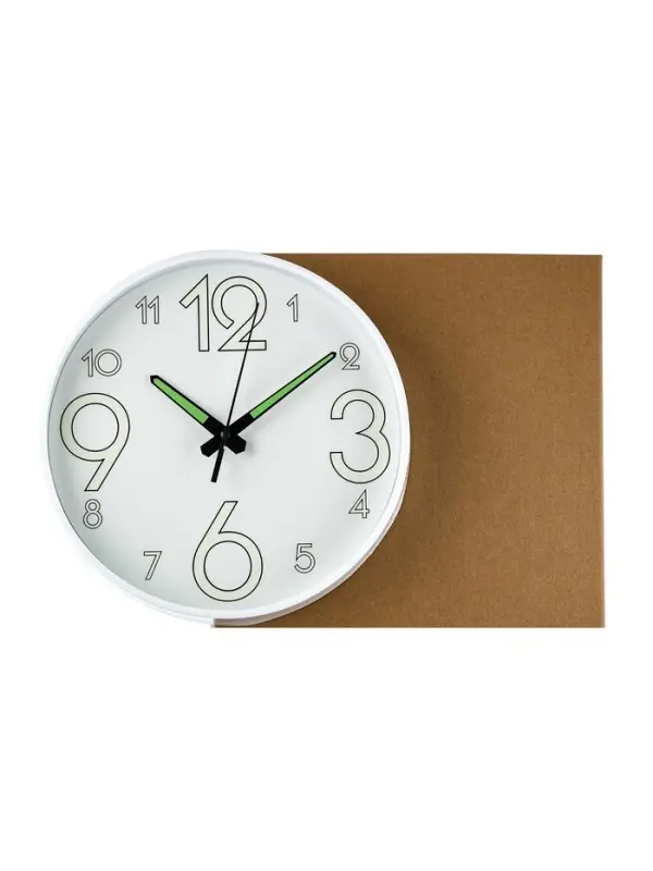 Часы настенные интерьерные &laquo;Классика&raquo;, плавный ход, светящиеся, d=25 см