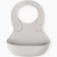 Нагрудник детский, серый