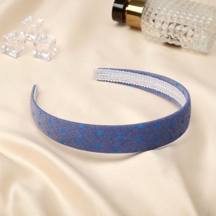 Ободок для волос Ободок для волос "Классика" горох, 2,5 см, микс