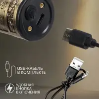 Машинка для стрижки LTRI-29, 600 мАч, 3 насадки, дисплей, USB