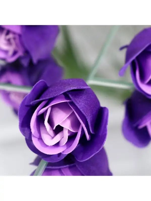 Мыльные розочки, трёхцветные, набор 3 шт., в коробке