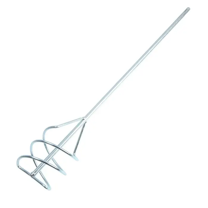 Миксер для песчано-гравийных смесей ТУНДРА, оцинкованный, SDS-plus, 100&times;10&times;600 мм