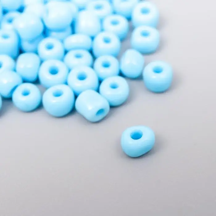 Бисер круглый 6/0 в бутылочке  Бисер круглый 6/0 в бутылочке "Королевский синий" 20 гр