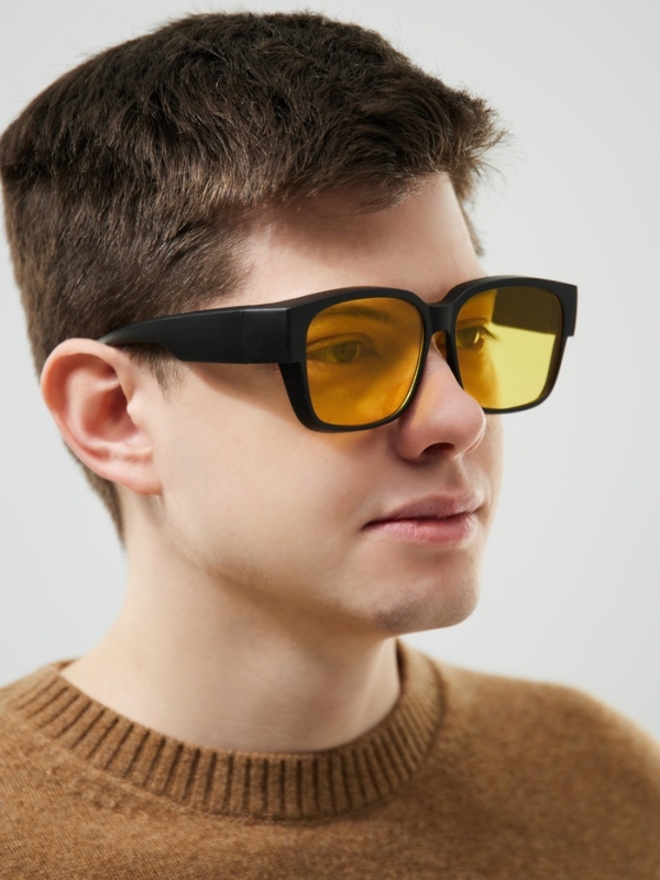 Очки для водителя, антиблик, антифары, uv 380, ширина 14.3 см, дужка 15.4 см Очки для водителя, антиблик, антифары, uv 380, ширина 14.3 см, дужка 15.4 см