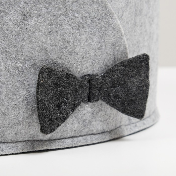 Лежанка  Лежанка "Бантик" для животных, войлок, 38х38х22 см