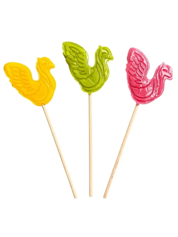 Леденец на палочке: апельсин, маракуйя, вишня, 24 г Леденец на палочке: апельсин, маракуйя, вишня, 24 г