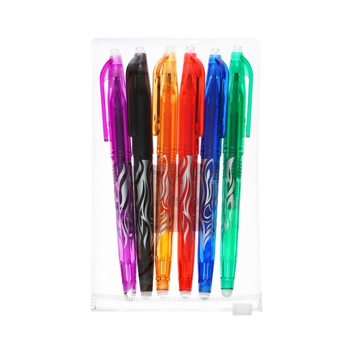 Набор ручек гелевых Calligrata, стираемые чернила, 6 цветов Набор ручек гелевых Calligrata, стираемые чернила, 6 цветов