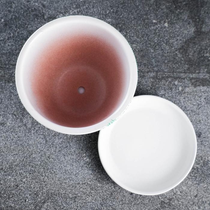 Горшок цветочный Гербера зеленая 1 л Горшок цветочный Гербера зеленая 1 л