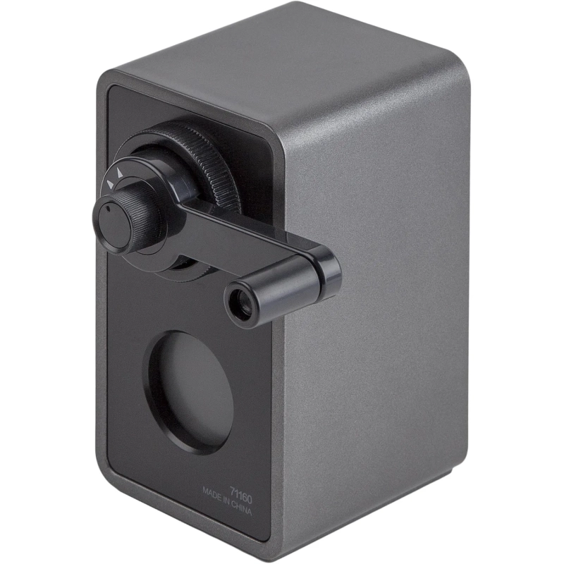 Точилка механическая Deli, 1 отв., в картонной коробке, черный