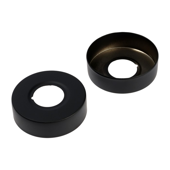 Отражатель для смесителя ZEIN Z3678, набор 2шт, d=60 мм, высота 18 мм, нерж.сталь, черные Отражатель для смесителя ZEIN Z3678, набор 2шт, d=60 мм, высота 18 мм, нерж.сталь, черные