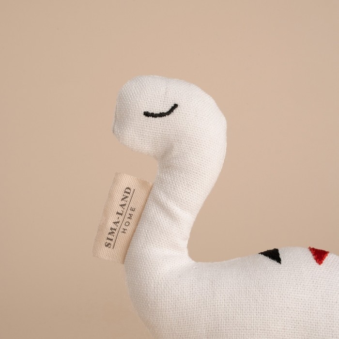 Мягкая игрушка «Динозавр», с полосками на спине, 17 см Мягкая игрушка «Динозавр», с полосками на спине, 17 см