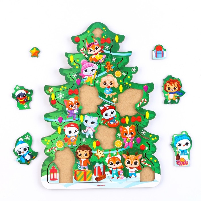 Новогодняя головоломка «Ёлочка» Новогодняя головоломка «Ёлочка»