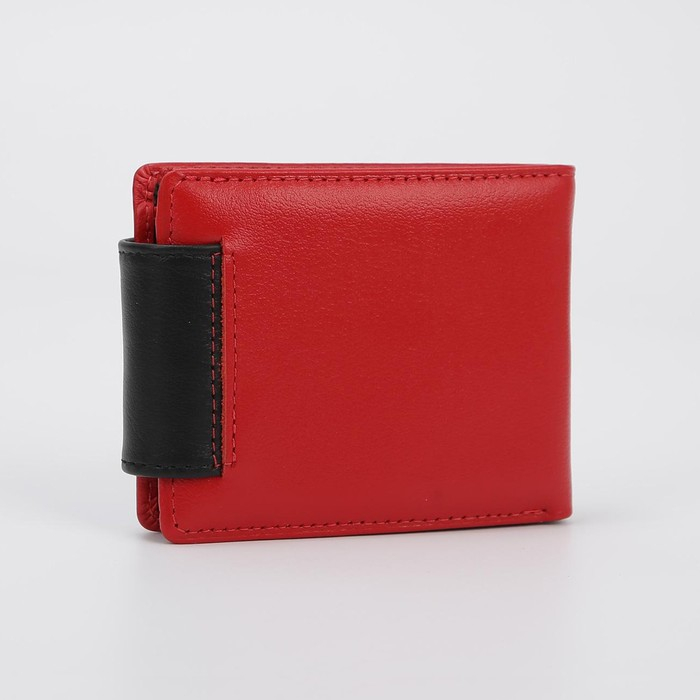 Кошелёк женский на магните, цвет красный Кошелёк женский на магните, цвет красный