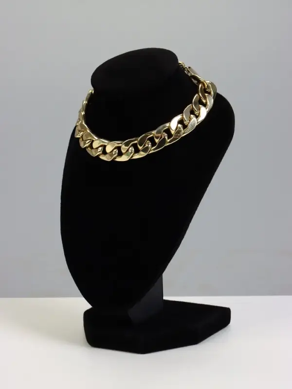 Бюст для украшений QF, 10&times;9&times;15 см, h=15 см, чёрный