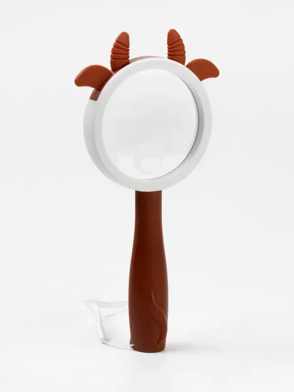 Лупа детская &laquo;Животные&raquo;, двойная линза x5 и x10